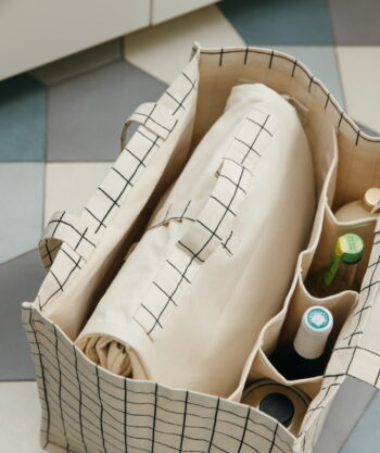 Sac cabas Casavida avec sa pochette Isotherme à l'intérieur