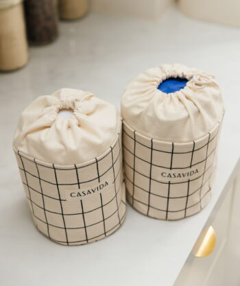 Le pochon à lait en poudre Casavida en mode transport