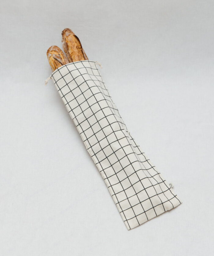 Sac à baguettes en coton biologique