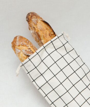 Sac à pain avec lien coulissant