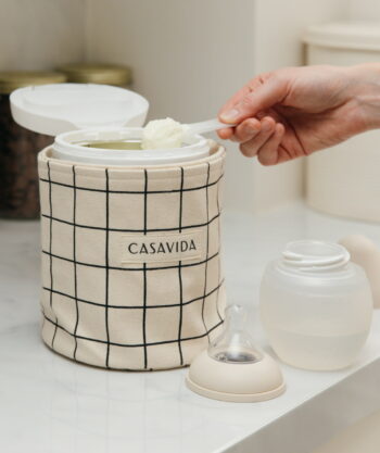 Etui cache-pot pour lait maternisé