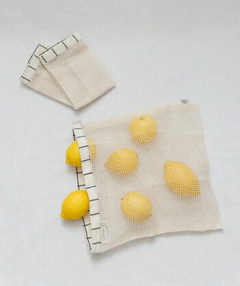 Set de trois filets en coton