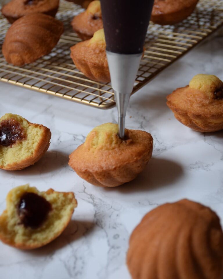 Madeleines fourrées