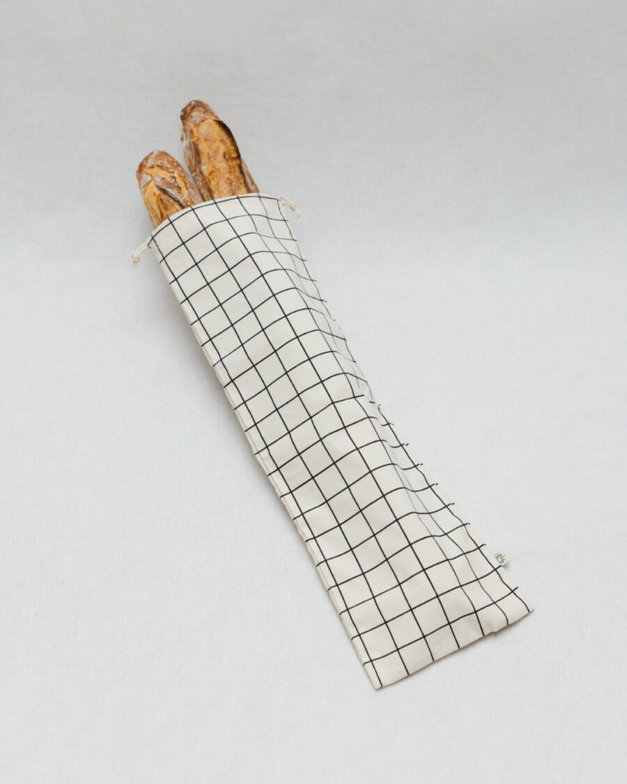 Sac à baguettes en coton biologique