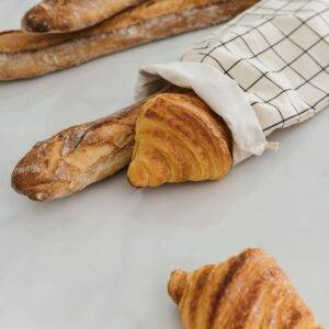 Etui à baguettes et viennoiseries résistant à l'eau